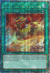 Circle of the Fire Kings - RA04-EN195 - (Quarter Century Secret Rare) - 1st Edition